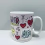 Чашка керамічна  OLens 3237 800 мл Super Mum XXL