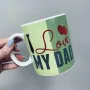Чашка керамическая OLens 3249 500 мл XXL I love my Dad