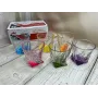 Набір склянок Yujing GlassWare Color 2772-1/819087 Quadro 6 шт 340 мл