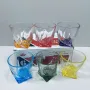 Набір склянок Yujing GlassWare Color 2772-1/819087 Quadro 6 шт 340 мл