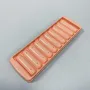 Форма для льда Stenson SC-256 23,5x7,7x2,2 см Персиковый