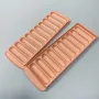 Форма для льда Stenson SC-256 23,5x7,7x2,2 см Персиковый