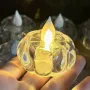 Набір декоративних LED-свічок No Brand Квіточка 12 шт (2104618454)