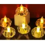 Набір декоративних LED-свічок No Brand Квіточка 12 шт (2104618454)