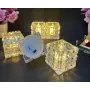 Набір декоративних LED-свічок No Brand Квадрат 12 шт Білий (2104618455)
