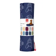 Чохол для лежанки Collar WAUDOG Relax Собаки S 55х40 см Синьо-білий (16153) Чохол для лежанки Collar WAUDOG Relax Собаки S 55х40 см Синьо-білий (16153)