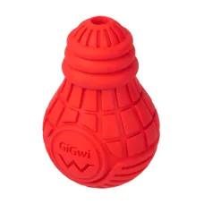 Іграшка для собак Collar Лампочка GiGwi Bulb Rubber М гума Червоний (15512) Іграшка для собак Collar Лампочка GiGwi Bulb Rubber М гума Червоний (15512)