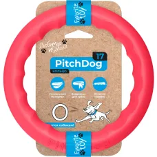 Кільце для апортування Collar PitchDog 28 см Рожевий (Collar62387) (15589)