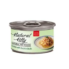 Вологий додатковий корм для кішок Pettric Natural Kitty Broth Series Курка з качкою 80 г (CHT20032) Вологий додатковий корм для кішок Pettric Natural Kitty Broth Series Курка з качкою 80 г (CHT20032)