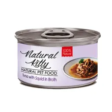 Вологий корм для кішок Cherie Natural Kitty Broth Series Тунець з кальмарами 80 г (CHT20036) Вологий корм для кішок Cherie Natural Kitty Broth Series Тунець з кальмарами 80 г (CHT20036)