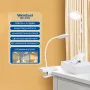 Настільна лампа Weidasi WD-6062 1200mAh 20smd 2W 165lm White
