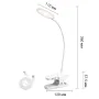Настільна лампа Weidasi WD-6651 1200mAh 20smd 2.5W White