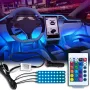 Світлодіодна стрічка для авто Inspire LED-48 Led bead Чорний