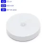 Ночник с датчиком движения и аккумулятором Inspire night GZ-2 400mAH 0.6W Белый
