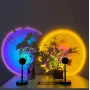 Проекційна світлодіодна лампа Inspire Sunset RGB S2 20x12 см Black