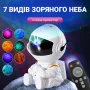 Лазерний проектор нічник зоряного неба Inspire Космонавт Білий (RD030-Star)