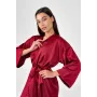 Халат шовковий Perfect Female M Бордовий (14BА-20-b)