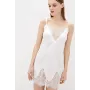 Комбинация из шелка с французским кружевом Perfect Female Молочный L (151-NI18-wh)