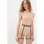 Портупея на ніжки Perfect Female accent harness One Size Чорний (171GA/2/BL)