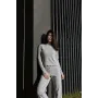 Жіноча піжама із кашкорсе Perfect Female Сірий M (162PJ-32JaP-gr)