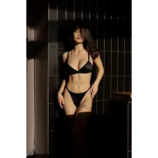Комплект белья из сатина Perfect Female Черный L/75A (182LS-32T-b)