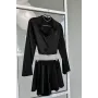 Піжама з шовку joy Perfect Female Чорний XL (183PJ-18ShS-bl)