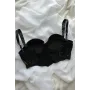 Корсет из сатина с чашкой Perfect Female Черный 70D (183CO-32-bl)