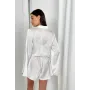 Піжама з шовку joy Perfect Female Молочний L (183PJ-18ShS-wh)