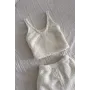 Махрова піжама Perfect Female Молочний L (191PJ-39SS-mi)