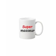 Чашка Vivay Super masseur 330 мл Білий (hub_0fj7kf)