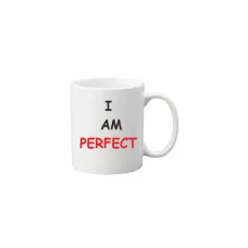 Чашка Vivay I am perfect 330 мл Білий (hub_v03xtz)