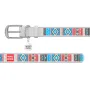 Ошейник для собак WAUDOG Design с QR паспортом Этно ХL 46-59 см Разноцветный (Collar377715)