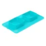 Миска складная для котов и собак Collar WAUDOG Silicone 385х230х50 мм Голубой (Collar50802) (15703)