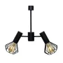 Люстра MSK Electric Diadem на два плафони Е27 NL 22152-2 BK Чорний (619803)