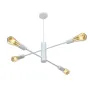 Люстра підвісна MSK Electric Asket на чотири плафони Е27 NL 6120-4 WH Білий (619773)