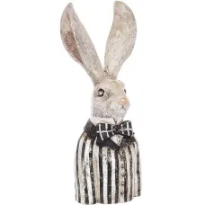 Інтер'єрна фігурка Bona Rabbit bust 41 см Різнокольоровий (261513)