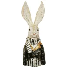 Інтер'єрна фігурка Bona Rabbit bust 41 см Різнобарвний (261518)