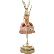 Інтер'єрна фігурка Bona Rabbit-ballerina 35 см Різнобарвний (261522)