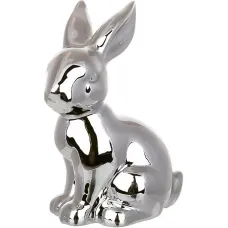 Декоративні фігурки Bona Silver Rabbit 14 см 6 шт Різнокольоровий (261532)