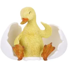 Інтер'єрна міні фігурка Bona Duck in an egg 14 см Різнокольоровий (261626) Інтер'єрна міні фігурка Bona Duck in an egg 14 см Різнокольоровий (261626)