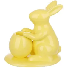 Інтер'єрний свічник Bona Yellow Rabbit 12 см (DP261651) Інтер'єрний свічник Bona Yellow Rabbit 12 см (DP261651)