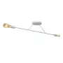 Люстра підвісна MSK Electric Asket на дві лампи Е27 NL 10320-2 WH Білий (619549)