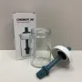 Ємність для олії A-Plus OB-25/6256 із силіконовим пензликом скляна 13,6х5,5 см 250 мл (21398)