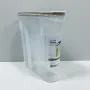 Ємність для сипучих Dunya Plastik 24,5х19,5х7 см 2,9 л Біло-бежевий 30314 (23258)
