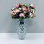 Ваза стеклянная для цветов OLens 7355 25 см 23268