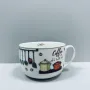 Чашка порцелянова S&T 3186 Coffee is always 650 мл 12,2x9 см 23275