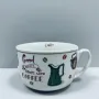 Чашка порцелянова S&T 3186 Starts with coffee 650 мл 12,2x9 см 23276