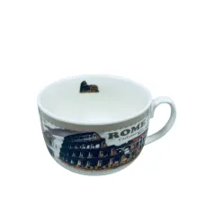 Чашка фарфоровая S&T 3189 Rome 700 мл 12.8x9 см Чашка фарфоровая S&T 3189 Rome 700 мл 12.8x9 см