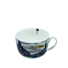 Чашка фарфоровая S&T 3189 London 700 мл 12.8x9 см Чашка фарфоровая S&T 3189 London 700 мл 12.8x9 см