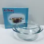 Скляна каструля зі скляною кришкою A-PLUS 1080 3 л